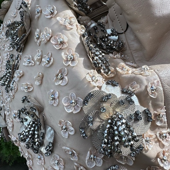 Valentino Metallic Gray Handbag - Picture 4 of 16